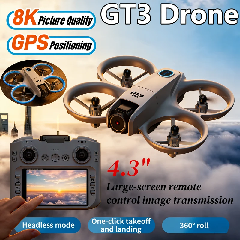 Hot 2026 GT3 MAX Drone 8K HD 4 – обзор и цена Drone Video Production