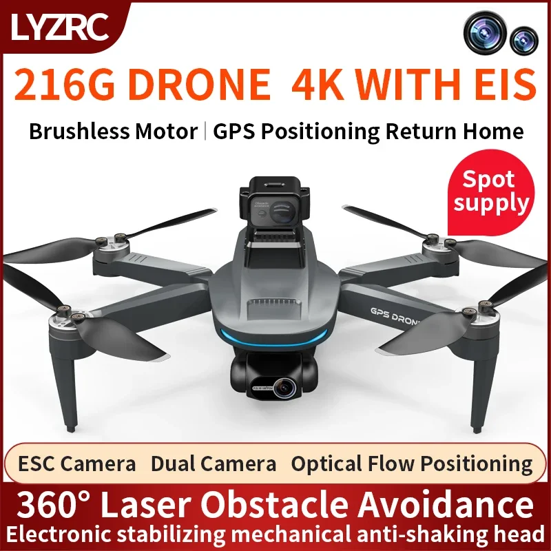 L200 PRO MAX Drone 4K 2-Axis P – обзор и цена Drone Lidar