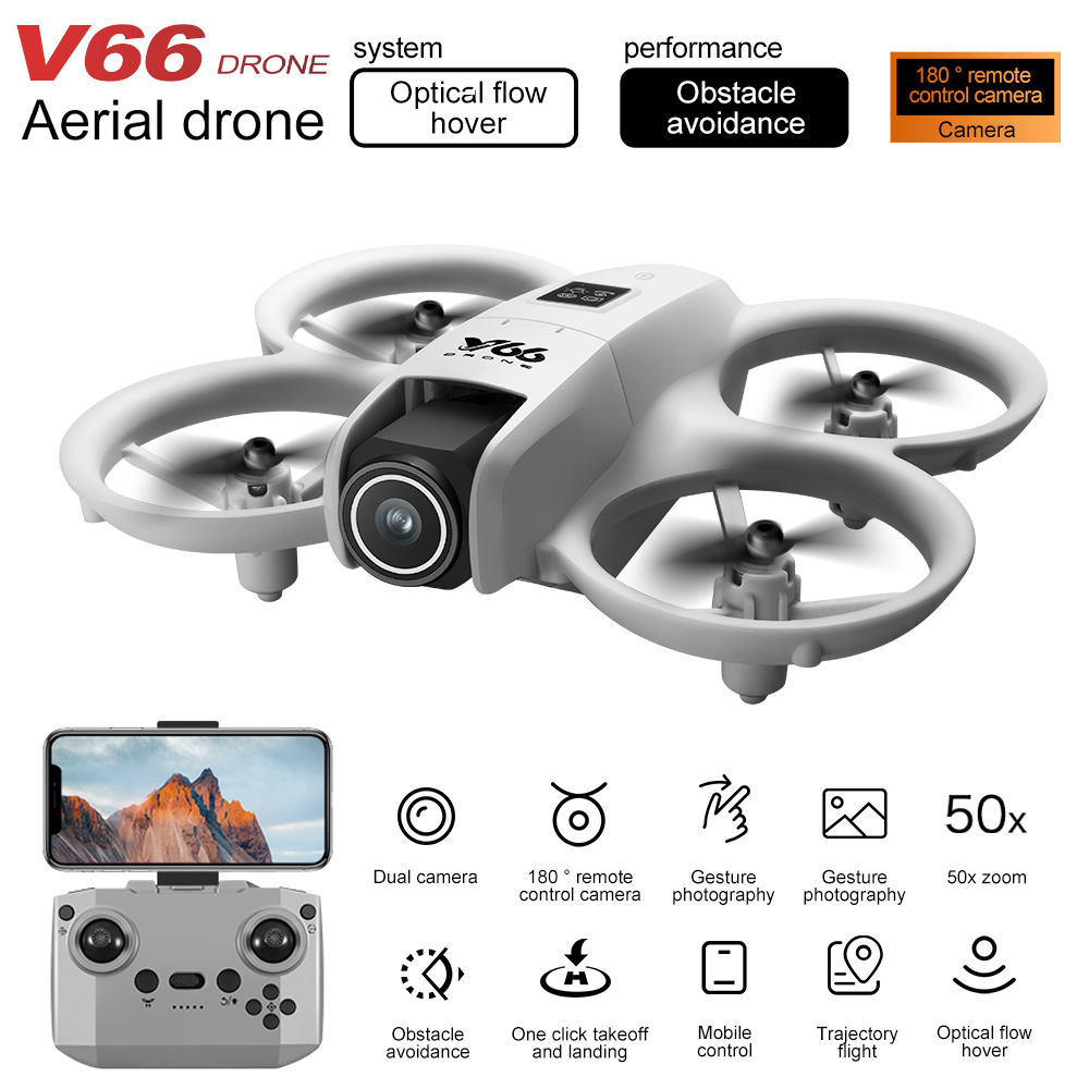 New V66 Mini Drone HD Camera 4 – обзор и цена Drone Lidar