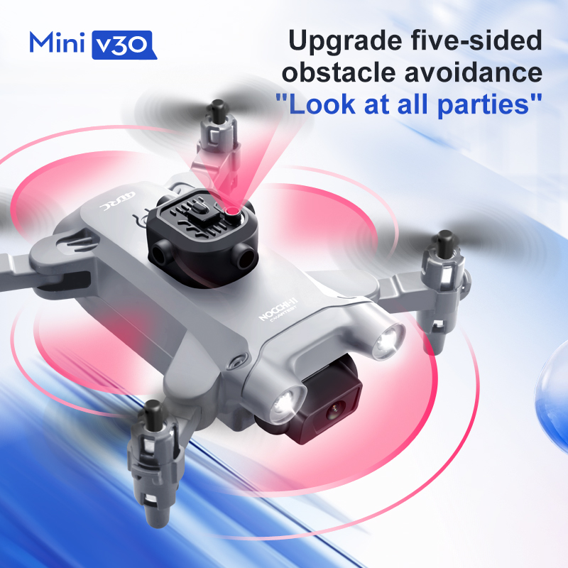 Mini V30 WiFi FPV Drone With 4 – обзор и цена Drone Lidar