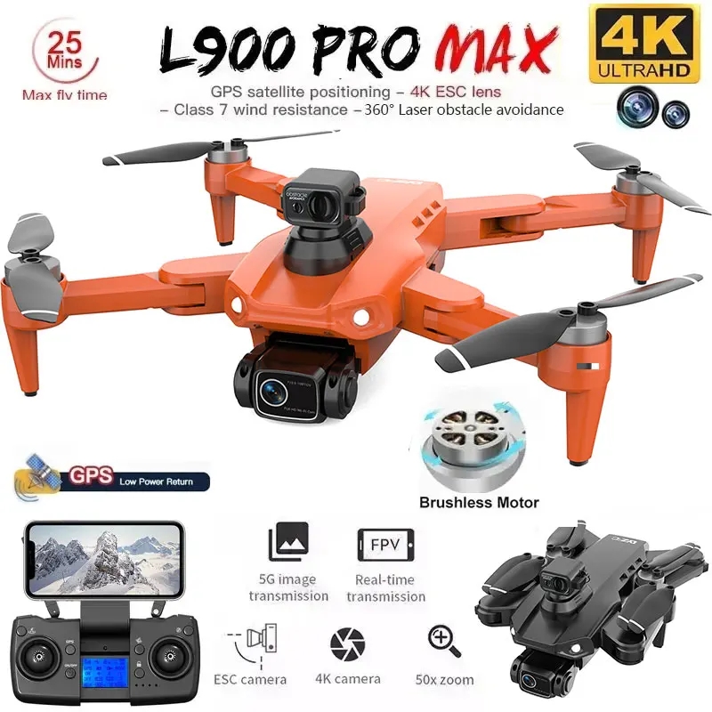L900 Pro MAX GPS Drone 4K Prof – обзор и цена Drone Photogrammetry