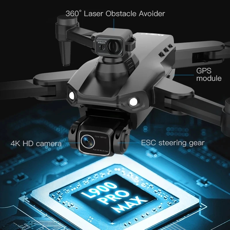 L900 Pro MAX GPS Drone 4K Prof – обзор и цена Drone Photogrammetry