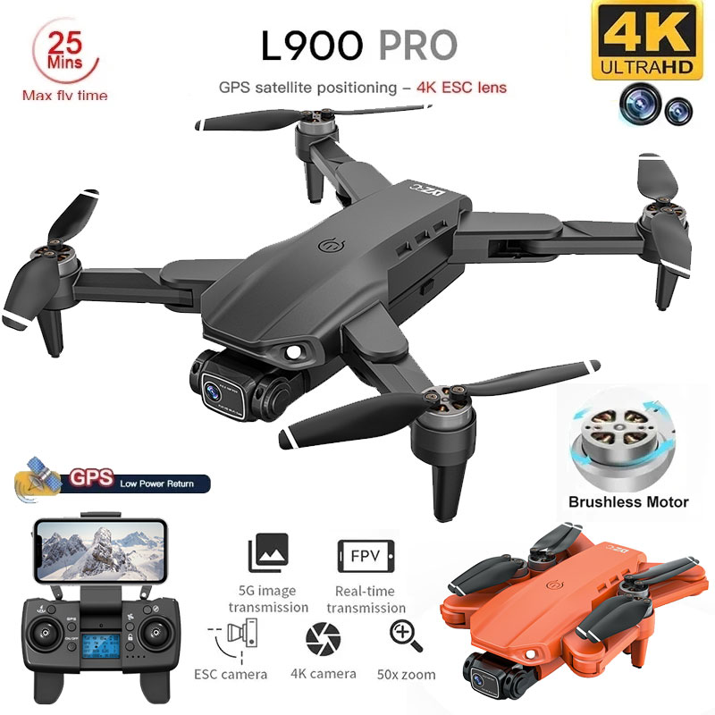 L900 Pro GPS Drone 4K Professi – обзор и цена Drone Lidar