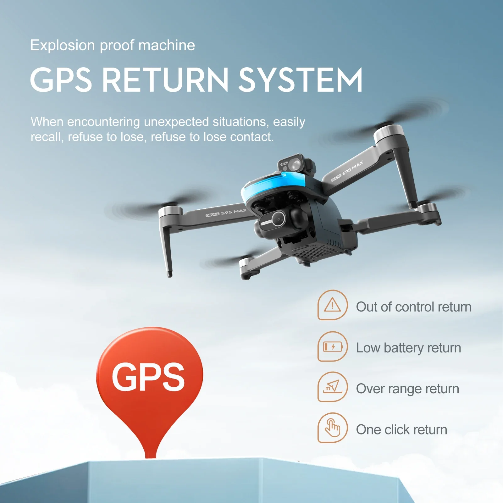 NEW S9S MAX MINI Drone 4K 2-Ax – обзор и цена Drone Lidar