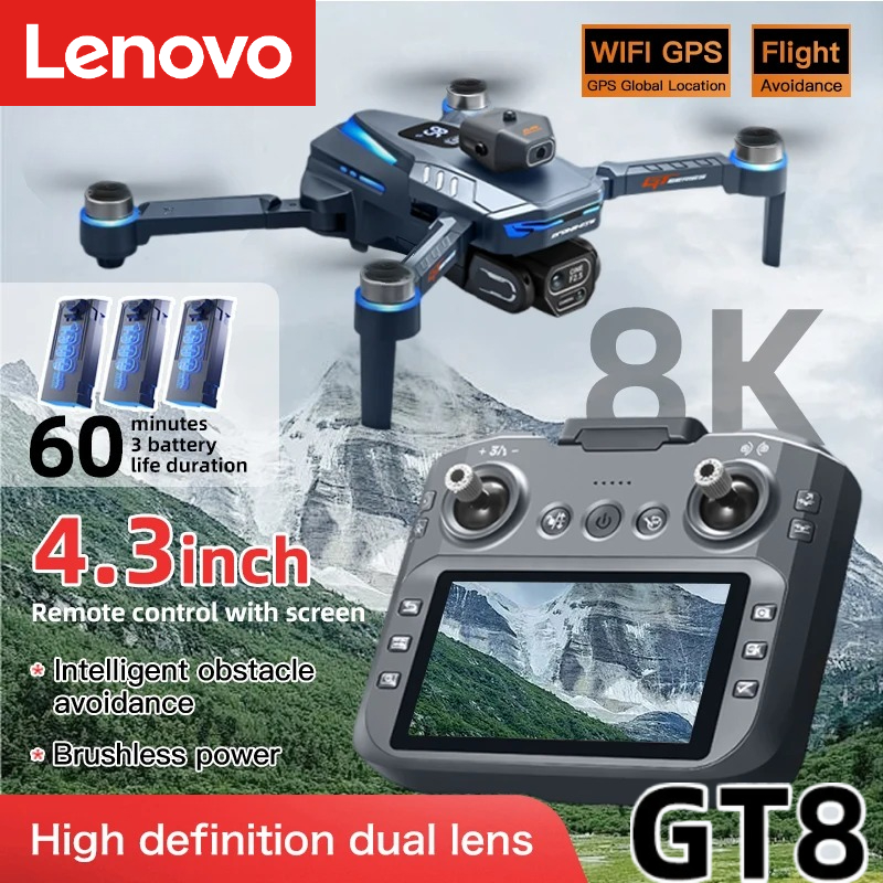 Lenovo GT8 Drone 8K Profession – обзор и цена Drone Surveying