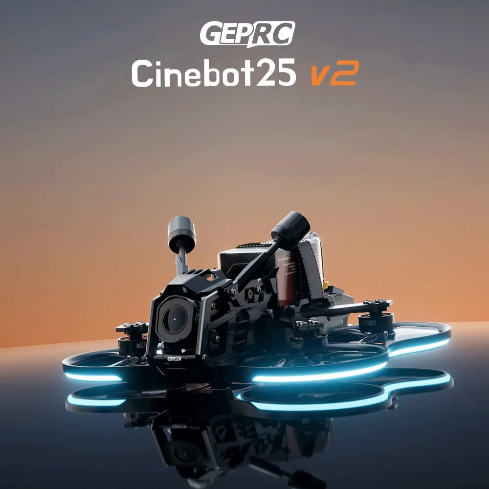 GEPRC Cinebot25 V2 2.5in Cinem – обзор и цена Drone Cinematic
