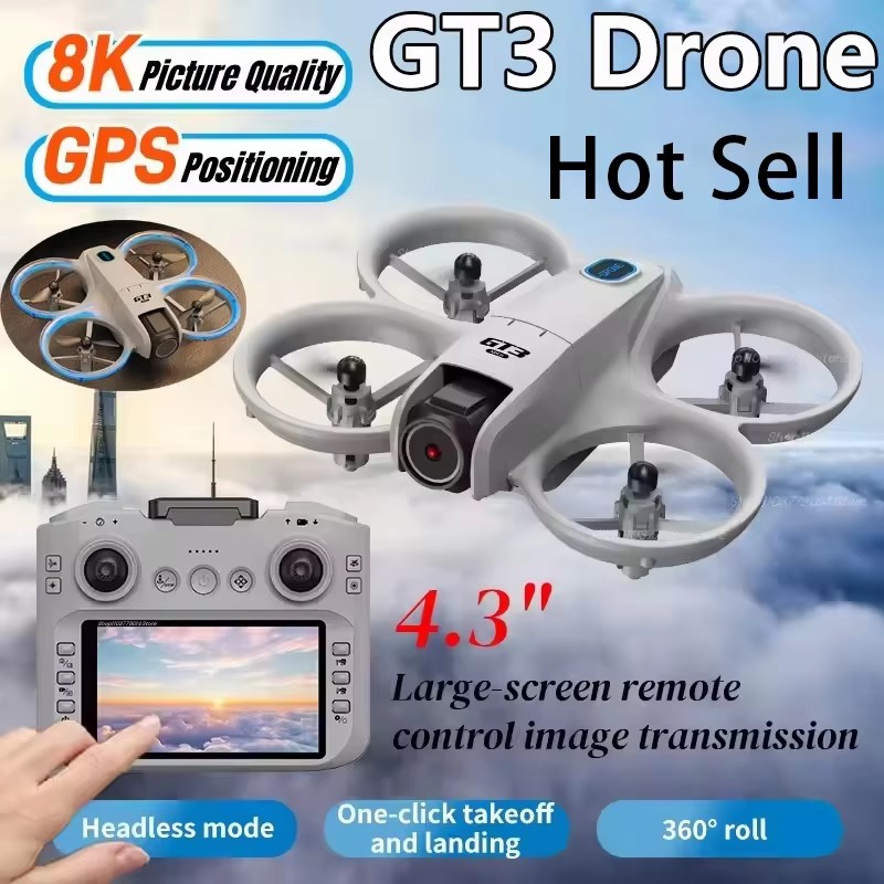 Original NEW GT3 Drone 8K GPS  – обзор и цена Drone Multispectral