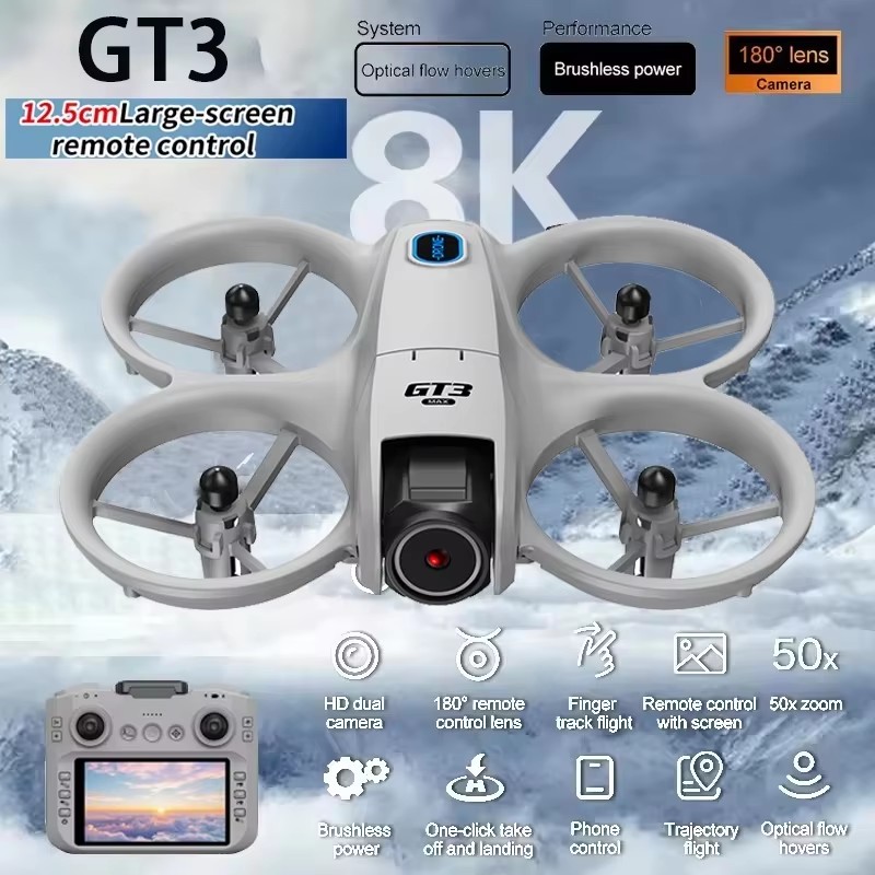 Original NEW GT3 Drone 8K GPS  – обзор и цена Drone Multispectral