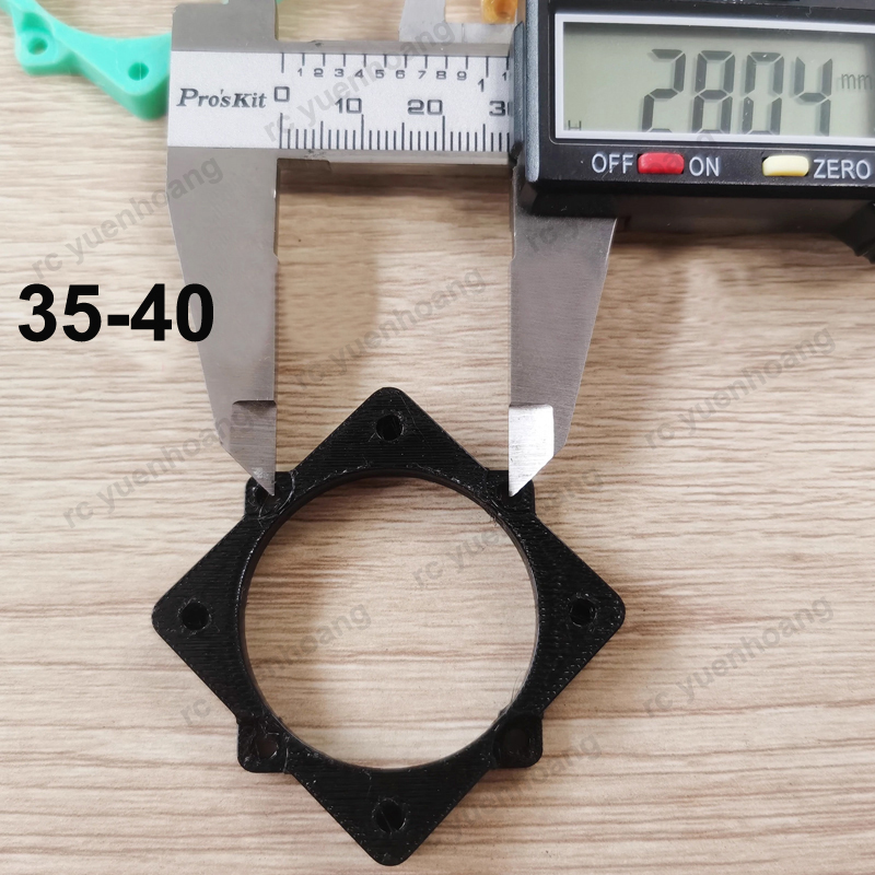 4PCS 3D Printed 4028 Cooling F – обзор и цена Drone 3D Modeling