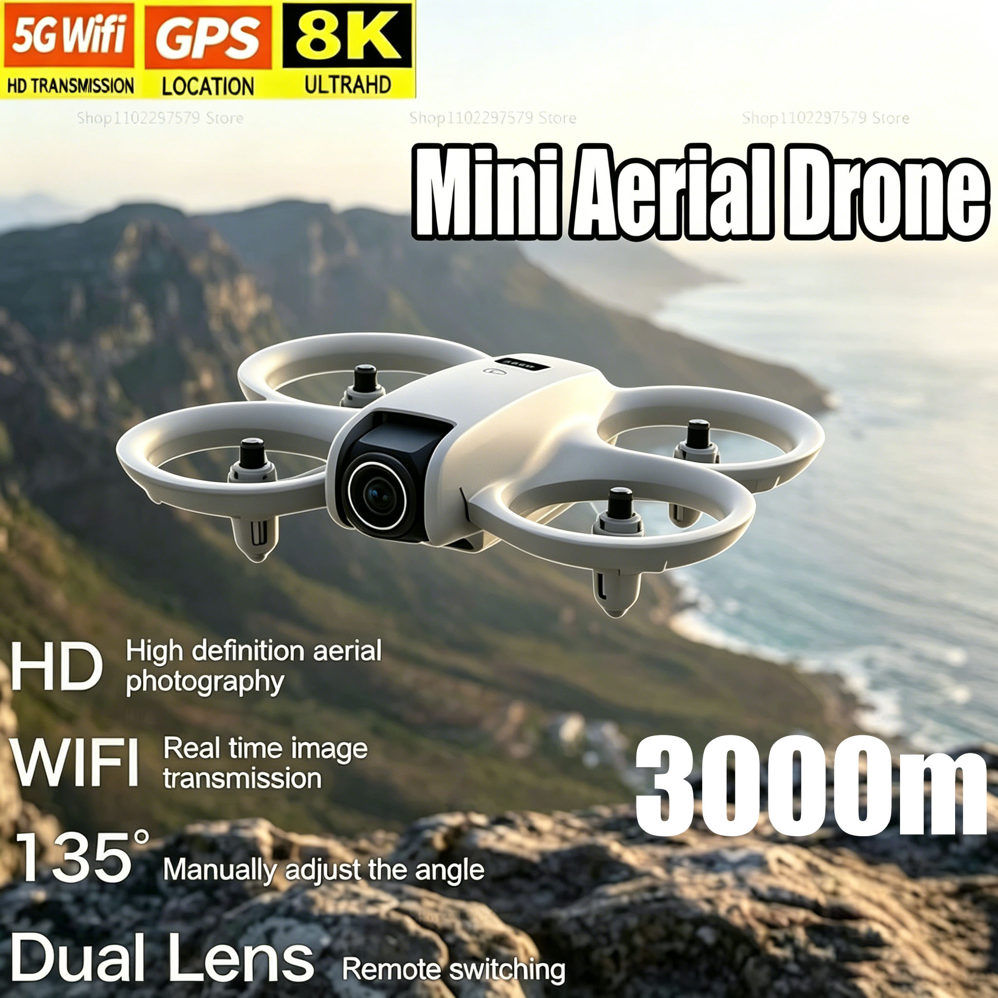 Mini Drone with 8K HD Camera F – обзор и цена Drone Video Production