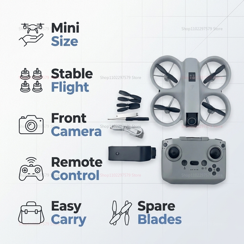 Mini Drone with 8K HD Camera F – обзор и цена Drone Video Production