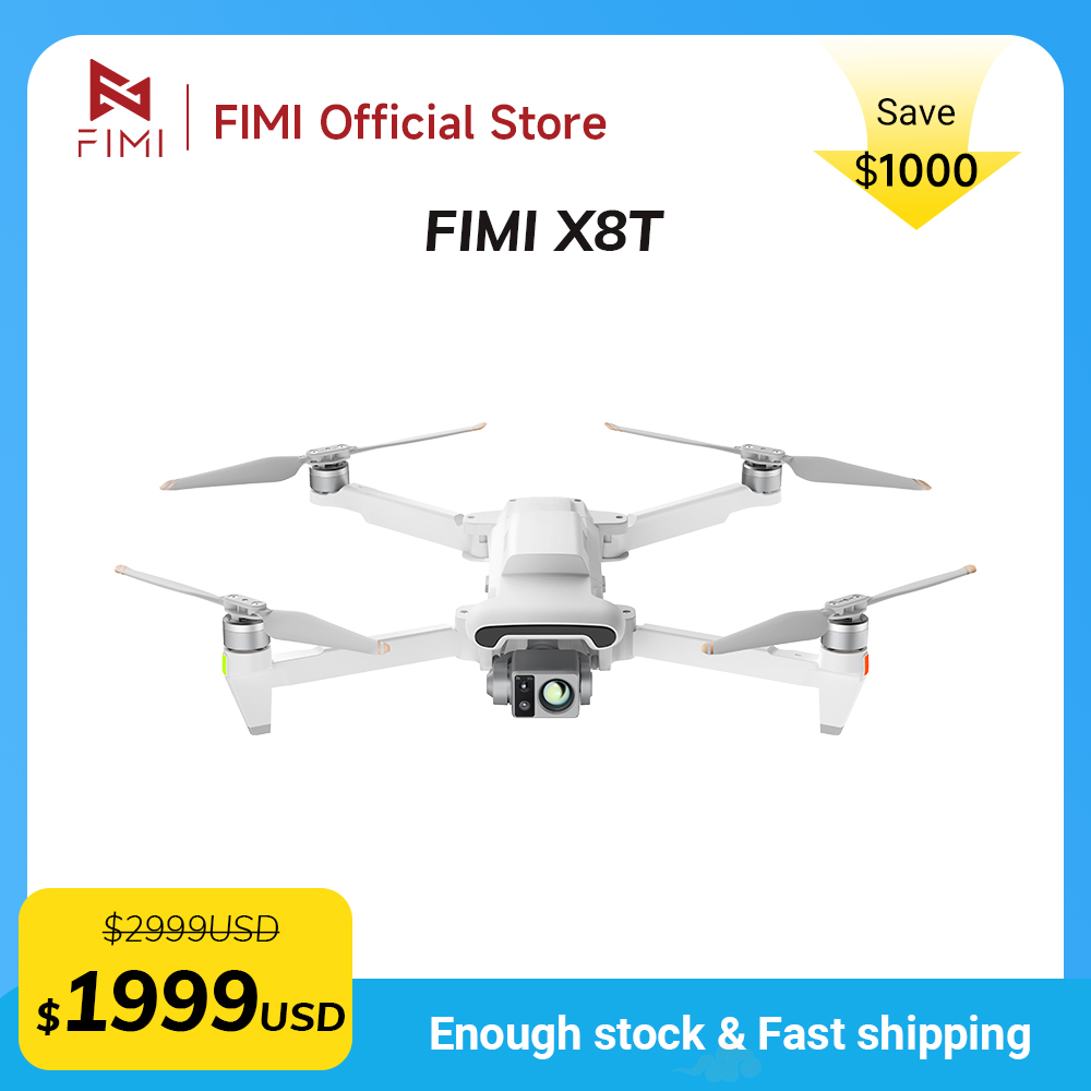 FIMI X8T Drone Thermal Infrare – обзор и цена Drone Thermal Imaging