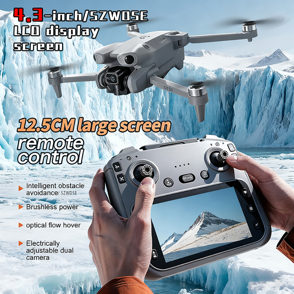 GT50 PRO MIni 5 pro RC Drone 8 – обзор и цена Drone Video Production