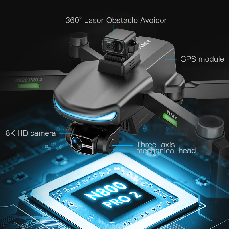 N800 PRO 2 GPS Drone Professio – обзор и цена Drone Multispectral