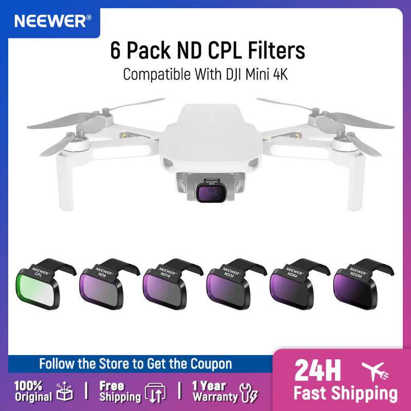 NEEWER 6 Pack ND CPL Filters F – обзор и цена Drone Ndvi