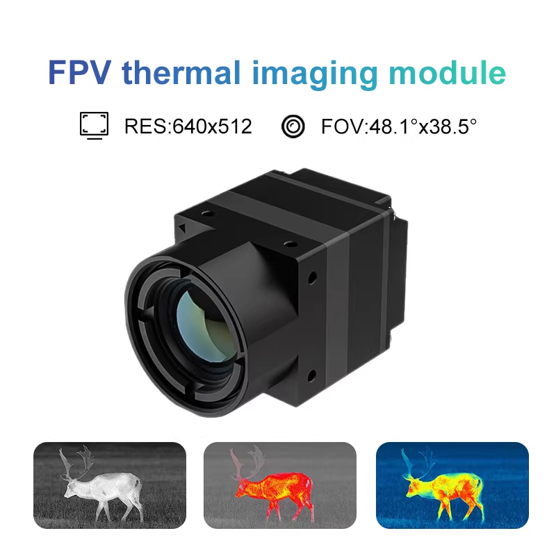 FPV Thermal Camera CVBS Interf – обзор и цена Drone Thermal Imaging