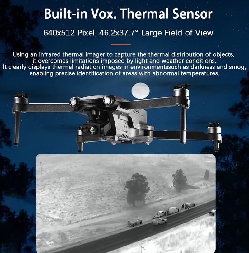 New Arrival 640x512 FPV Drone  – обзор и цена Drone Thermal Imaging