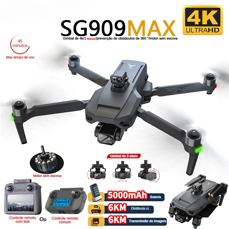 ZLL SG909 SG909MAX Professiona – обзор и цена Drone Cinematic